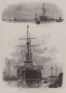 En préparation pour les manœuvres navales